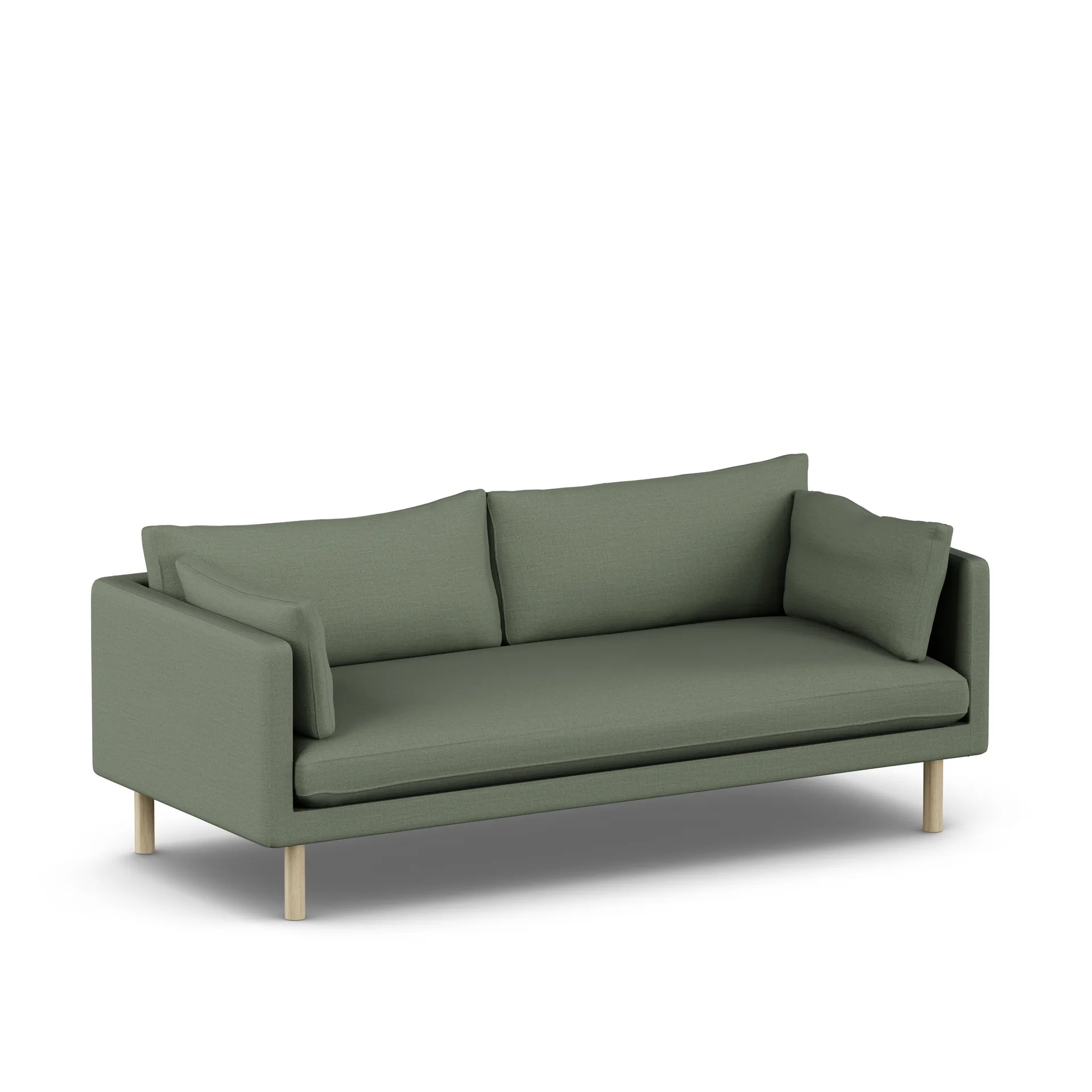 Linnevik sofa, Same Forest 6677-white-oiled oak, 3-seater 1898