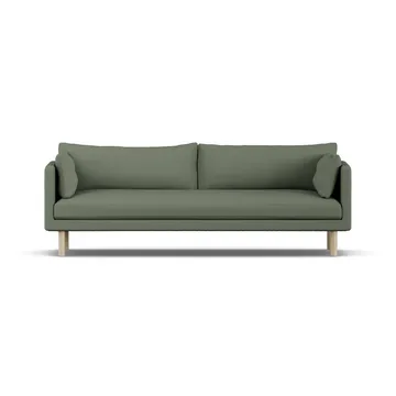 Linnevik sofa - Same Forest 6677-white-oiled oak, 4-seater, without skirt - 1898