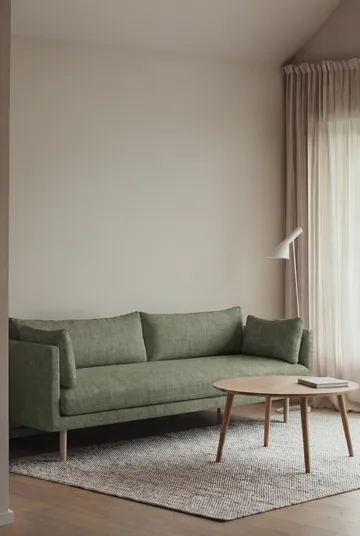 Linnevik sofa - Same Forest 6677-white-oiled oak, 4-seater, without skirt - 1898
