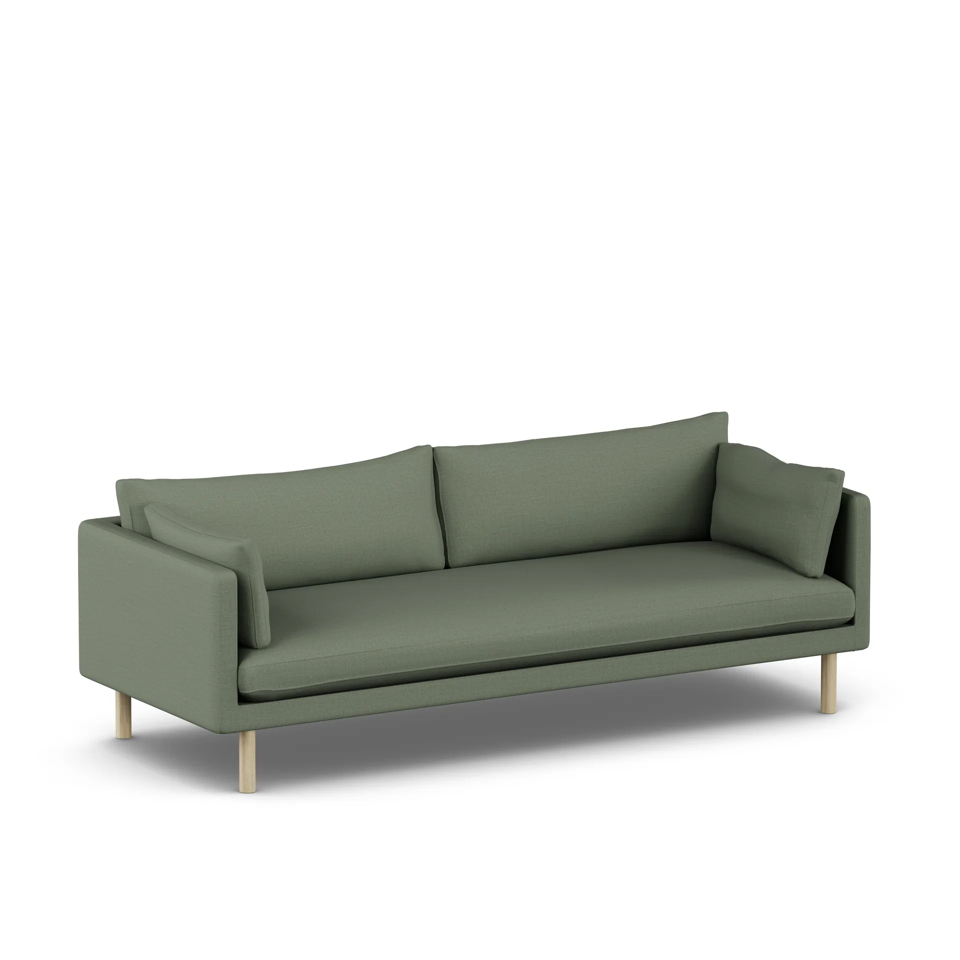 Linnevik sofa, Same Forest 6677-white-oiled oak, 4-seater 1898