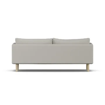 Linnevik sofa - Same Grey 6673-white-oiled oak, 3-seater, without skirt - 1898
