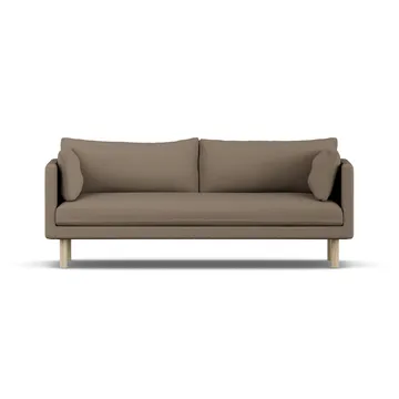 Linnevik sofa - Same Mole 6674-white-oiled oak, 3-seater, without skirt - 1898
