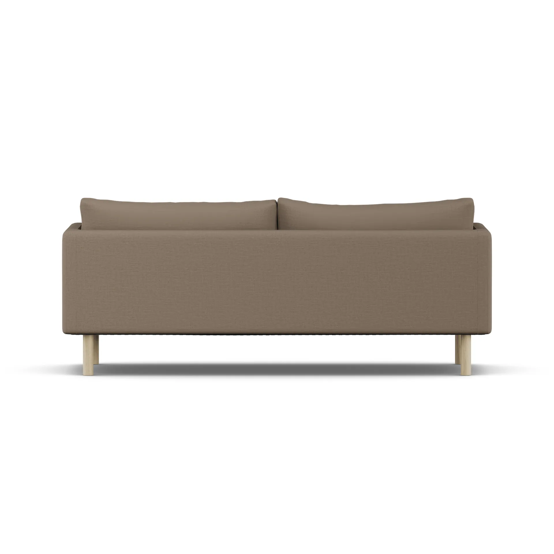 Linnevik sofa, Same Mole 6674-white-oiled oak, 3-seater, without skirt 1898