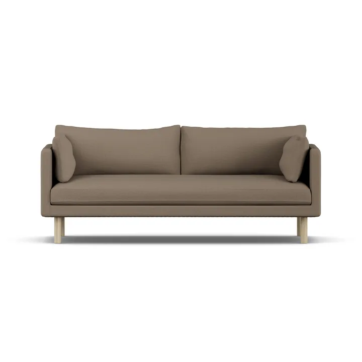 Linnevik sofa - Same Mole 6674-white-oiled oak, 3-seater - 1898