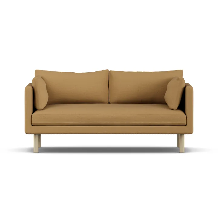 Linnevik sofa - Same Ochre 6676-white-oiled oak, 2-seater - 1898