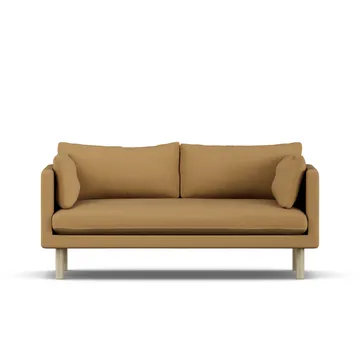 Linnevik sofa - Same Ochre 6676-white-oiled oak, 2-seater - 1898