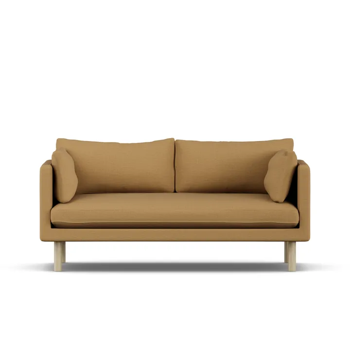 Linnevik sofa - Same Ochre 6676-white-oiled oak, 2-seater - 1898