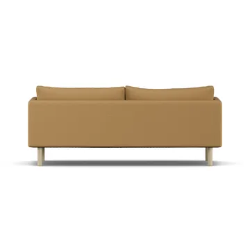 Linnevik sofa - Same Ochre 6676-white-oiled oak, 3-seater, without skirt - 1898