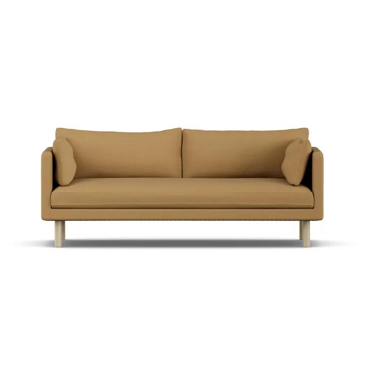 Linnevik sofa - Same Ochre 6676-white-oiled oak, 3-seater - 1898
