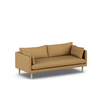 Linnevik sofa - Same Ochre 6676-white-oiled oak, 3-seater - 1898