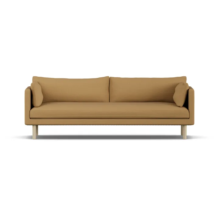 Linnevik sofa - Same Ochre 6676-white-oiled oak, 4-seater - 1898