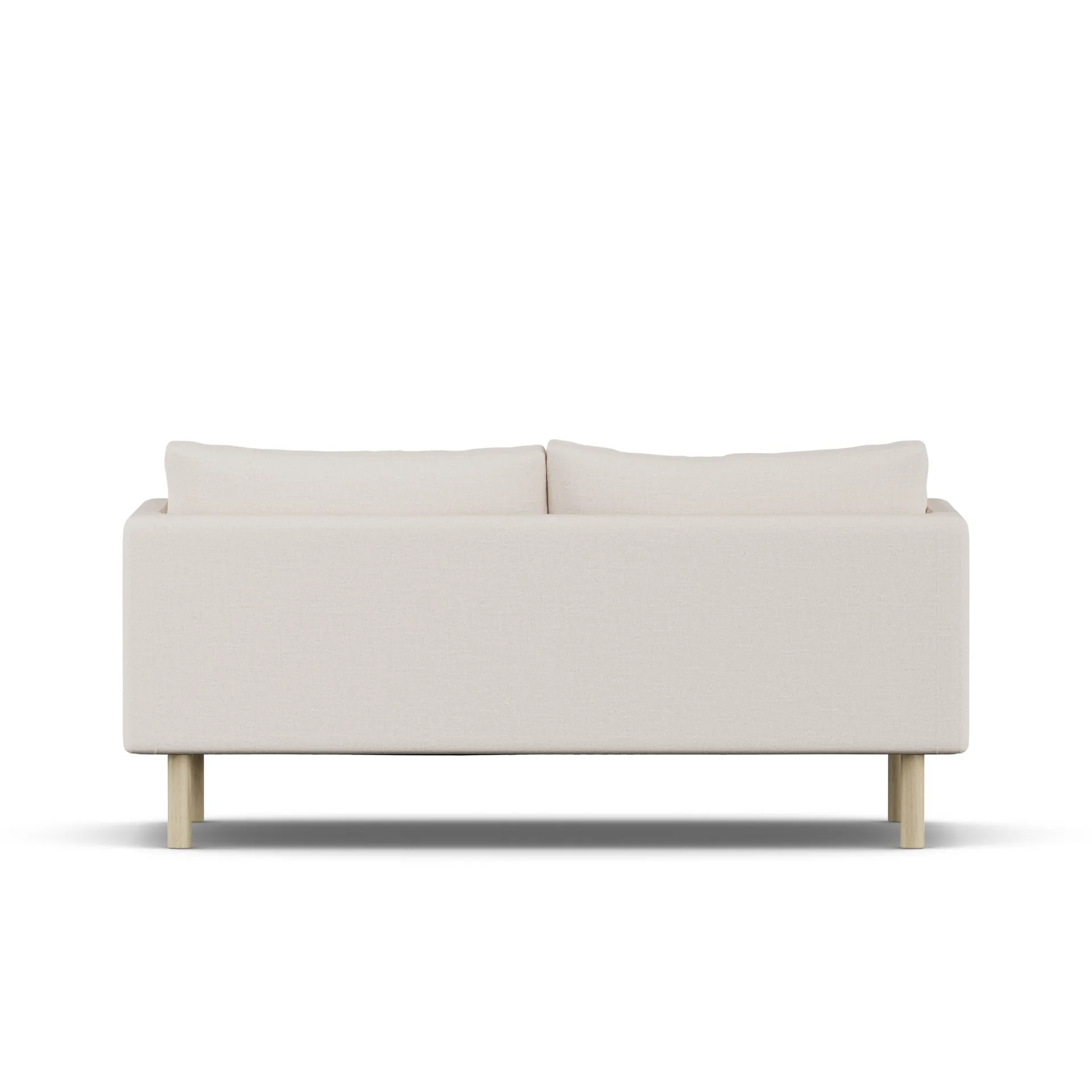 Linnevik sofa, Same Off White 6671-white-oiled oak, 2-seater 1898