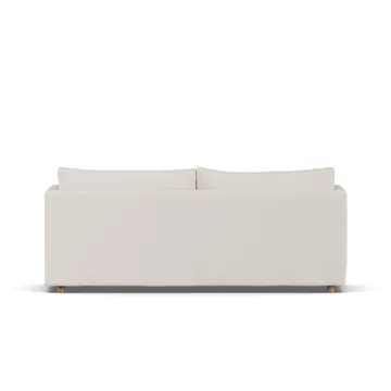 Linnevik sofa - Same Off White 6671-white-oiled oak, 3-seater, with skirt - 1898