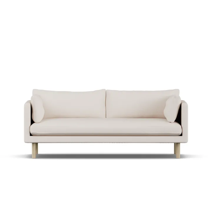 Linnevik sofa - Same Off White 6671-white-oiled oak, 3-seater - 1898