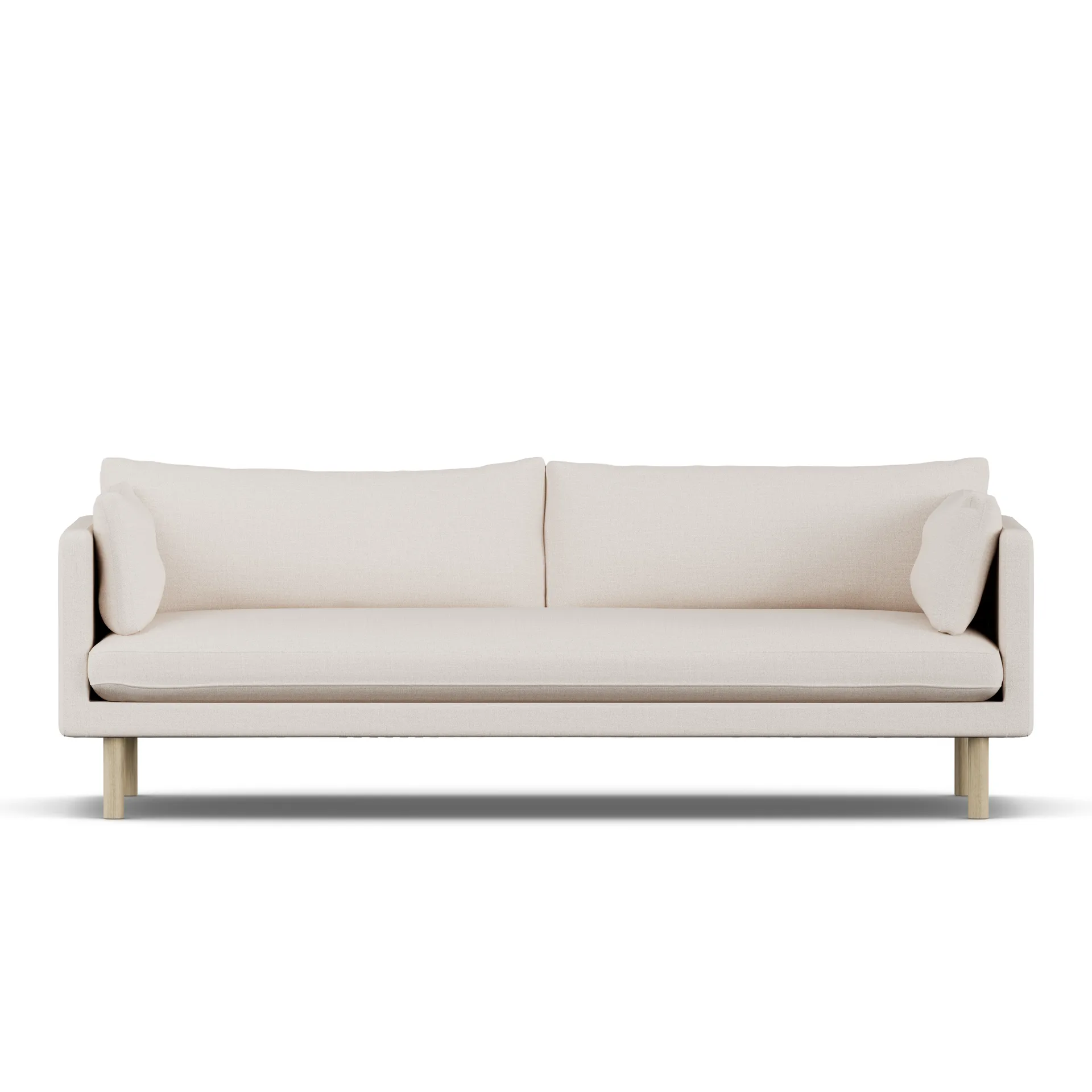 Linnevik sofa, Same Off White 6671-white-oiled oak, 4-seater 1898