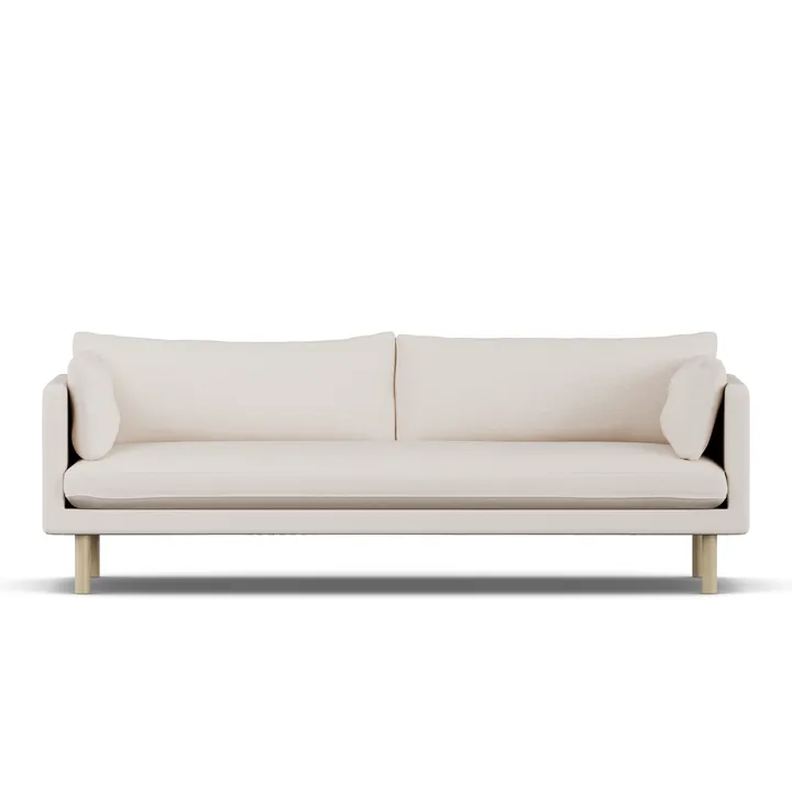 Linnevik sofa - Same Off White 6671-white-oiled oak, 4-seater - 1898