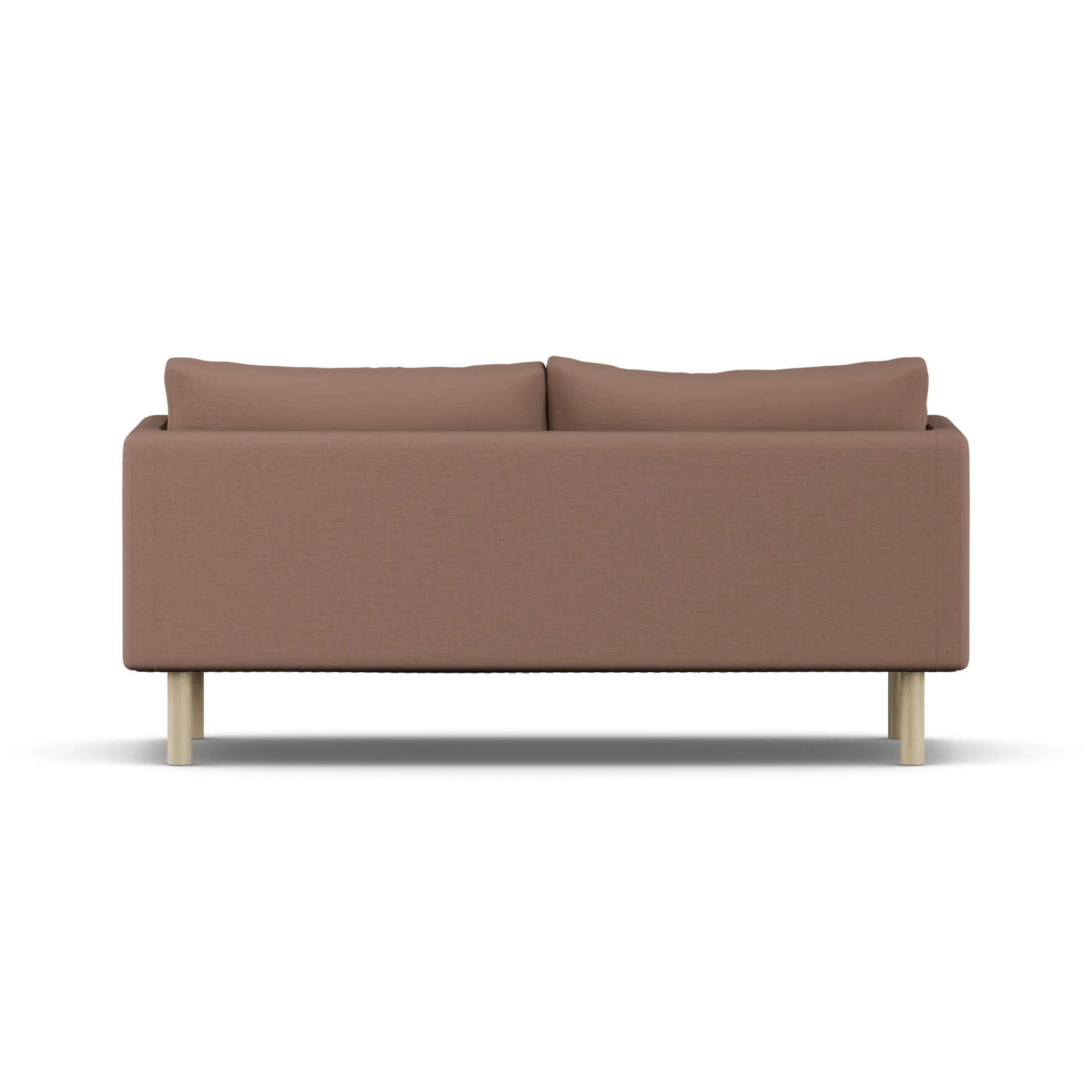 Linnevik sofa, Same Rust 6675-white-oiled oak, 2-seater, without skirt 1898