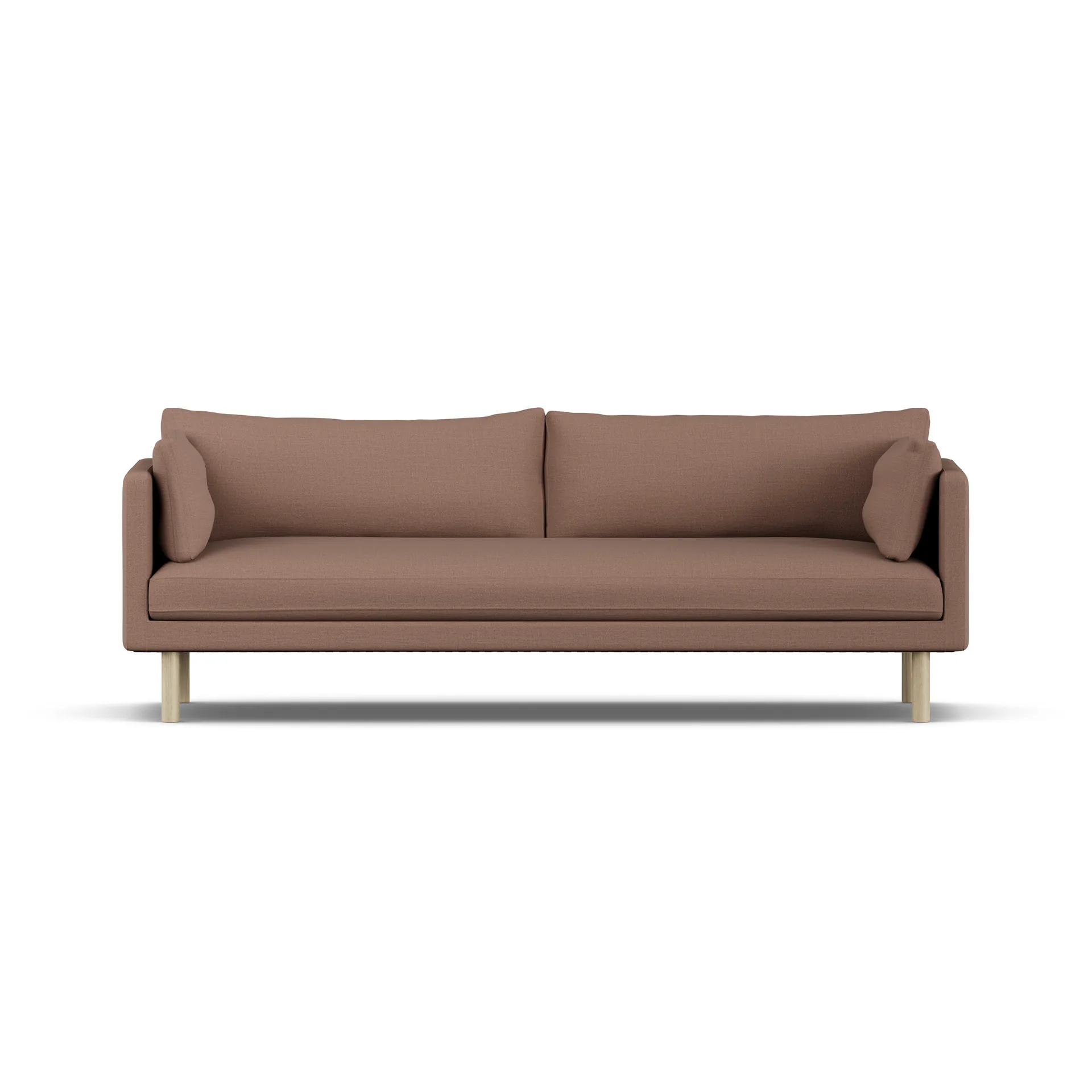 Linnevik sofa, Same Rust 6675-white-oiled oak, 4-seater, without skirt 1898
