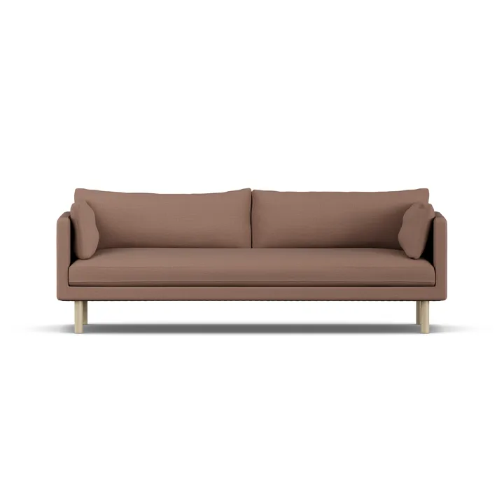 Linnevik sofa - Same Rust 6675-white-oiled oak, 4-seater, without skirt - 1898