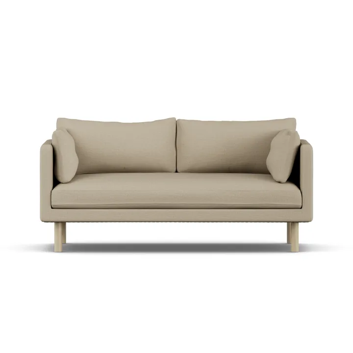 Linnevik sofa - Same Sand 6672-white-oiled oak, 2-seater - 1898