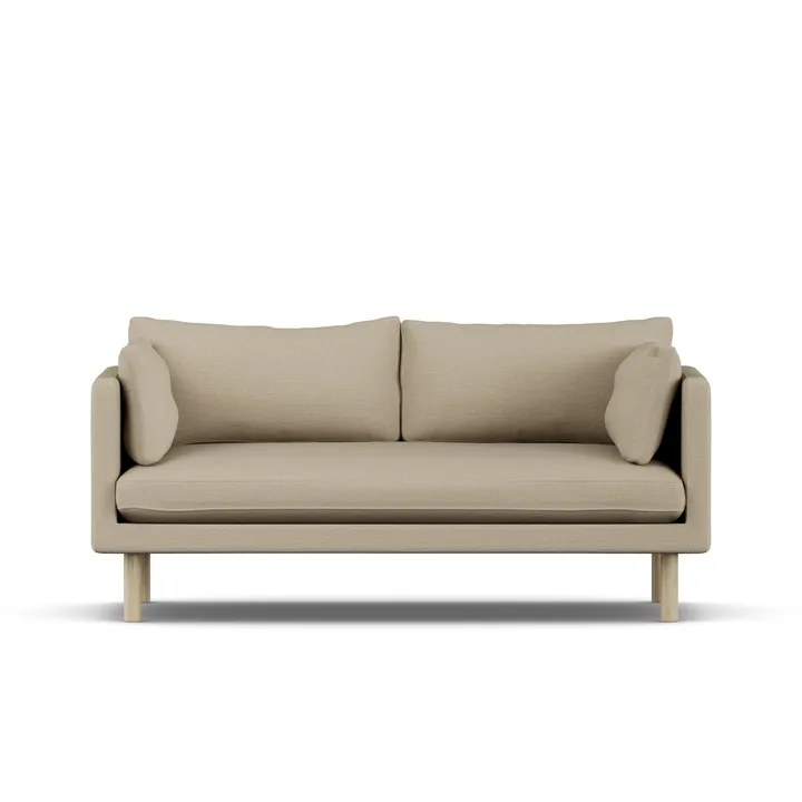 Linnevik sofa - Same Sand 6672-white-oiled oak, 2-seater - 1898