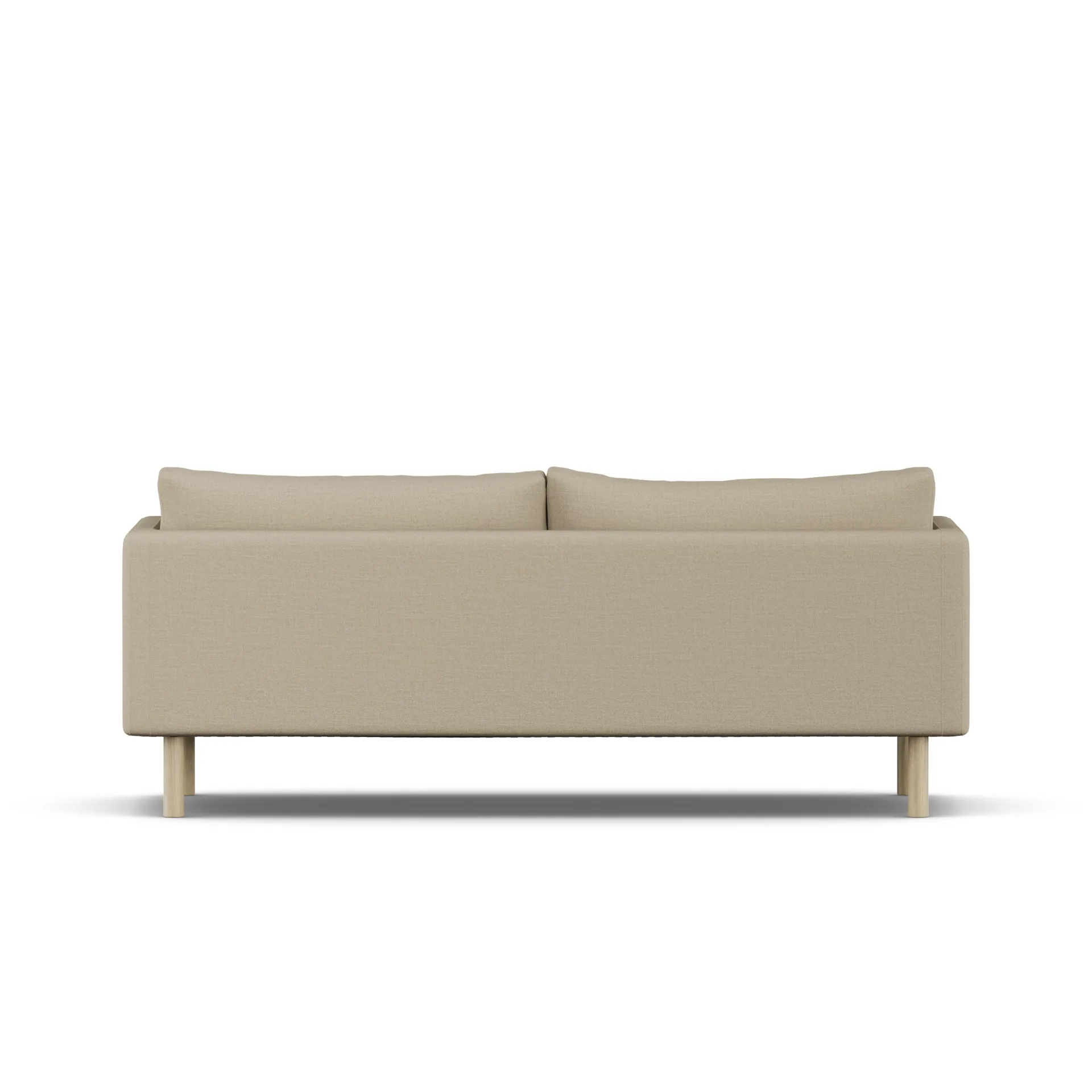 Linnevik sofa, Same Sand 6672-white-oiled oak, 3-seater 1898