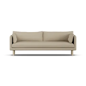 Linnevik sofa - Same Sand 6672-white-oiled oak, 4-seater, without skirt - 1898