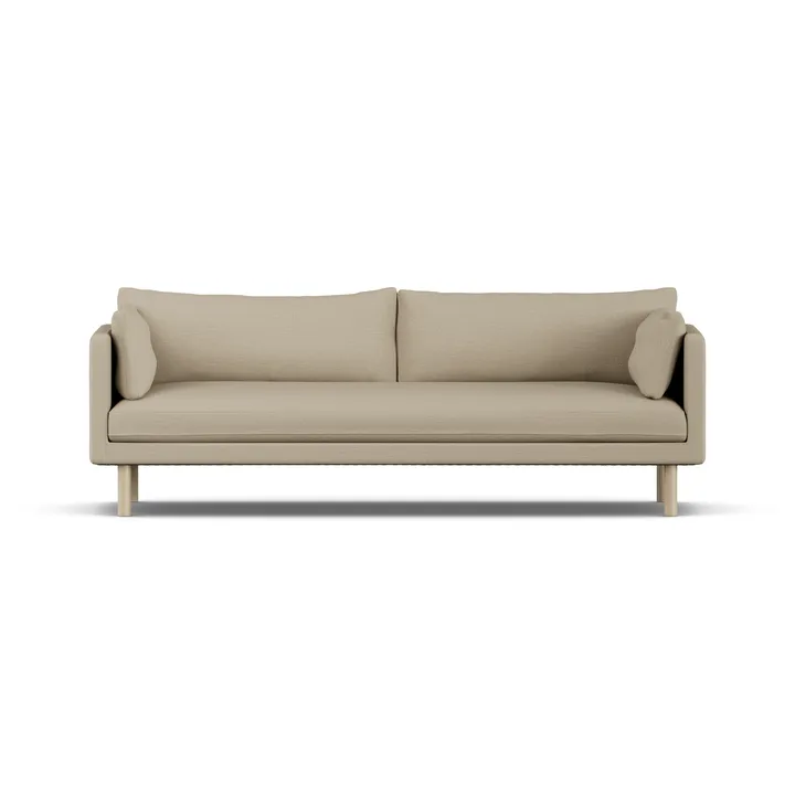Linnevik sofa - Same Sand 6672-white-oiled oak, 4-seater - 1898