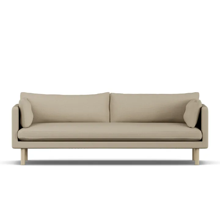 Linnevik sofa - Same Sand 6672-white-oiled oak, 4-seater - 1898