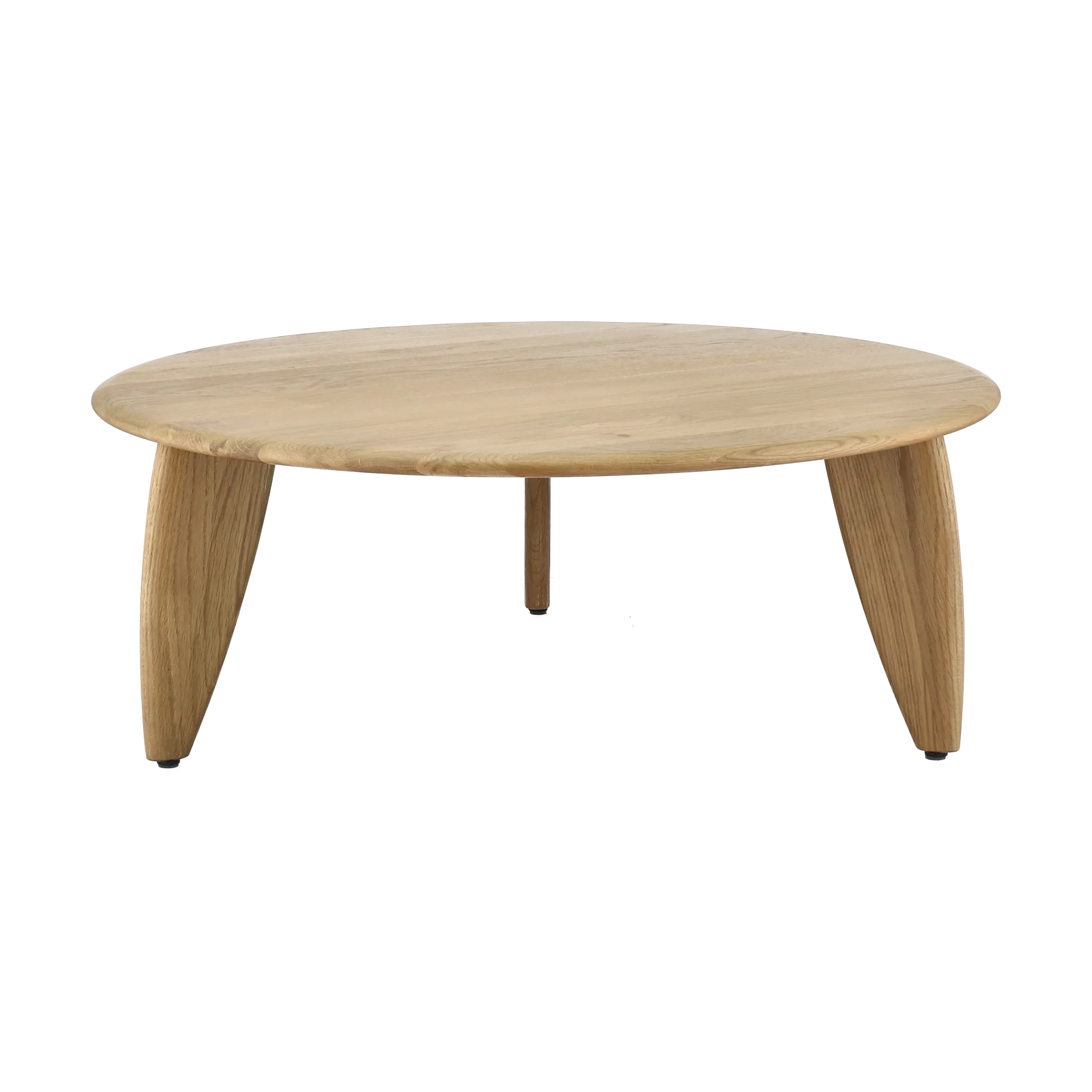 Lyckeby coffee table Ø80x29 cm, Natural lacquered oak 1898