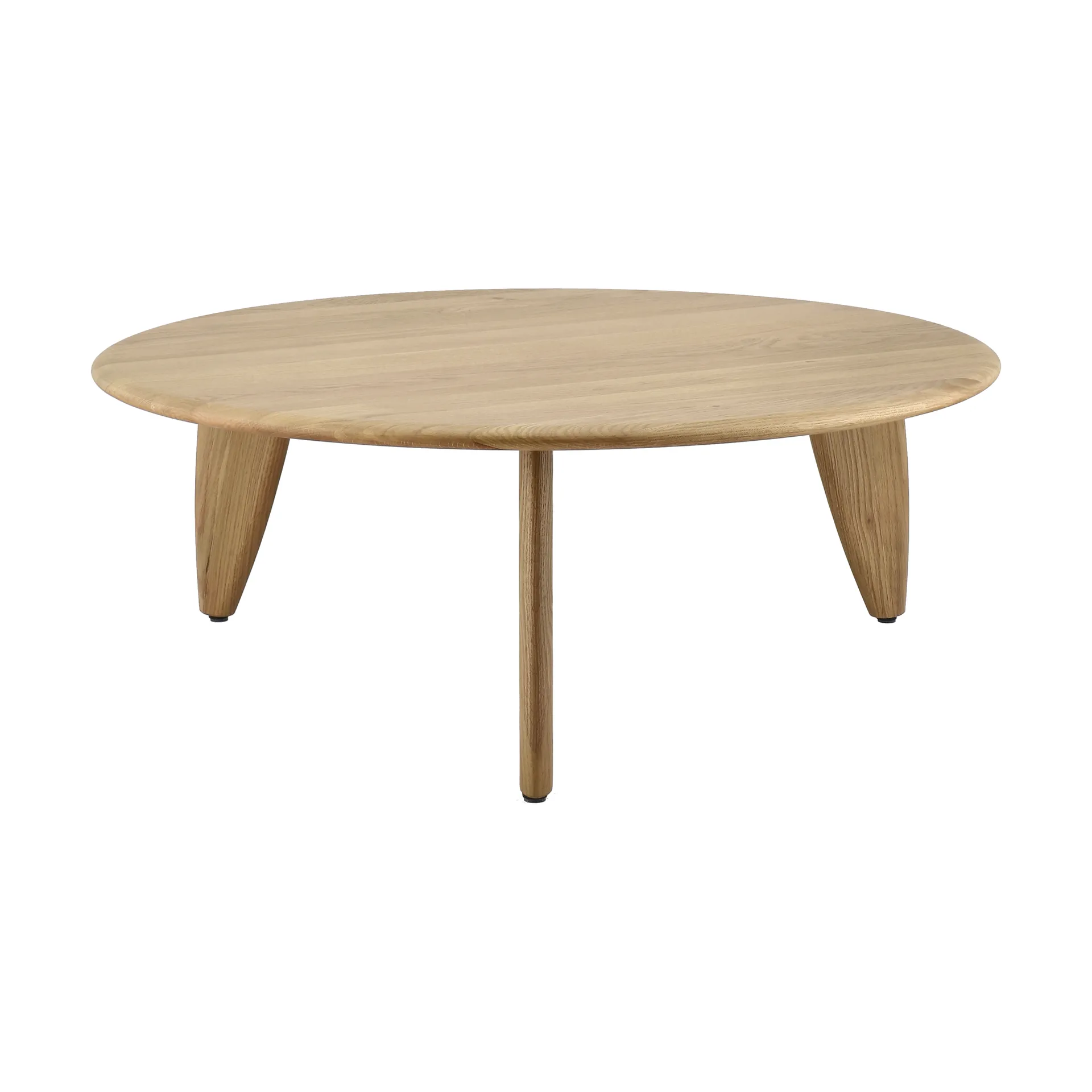 Lyckeby coffee table Ø80x29 cm, Natural lacquered oak 1898