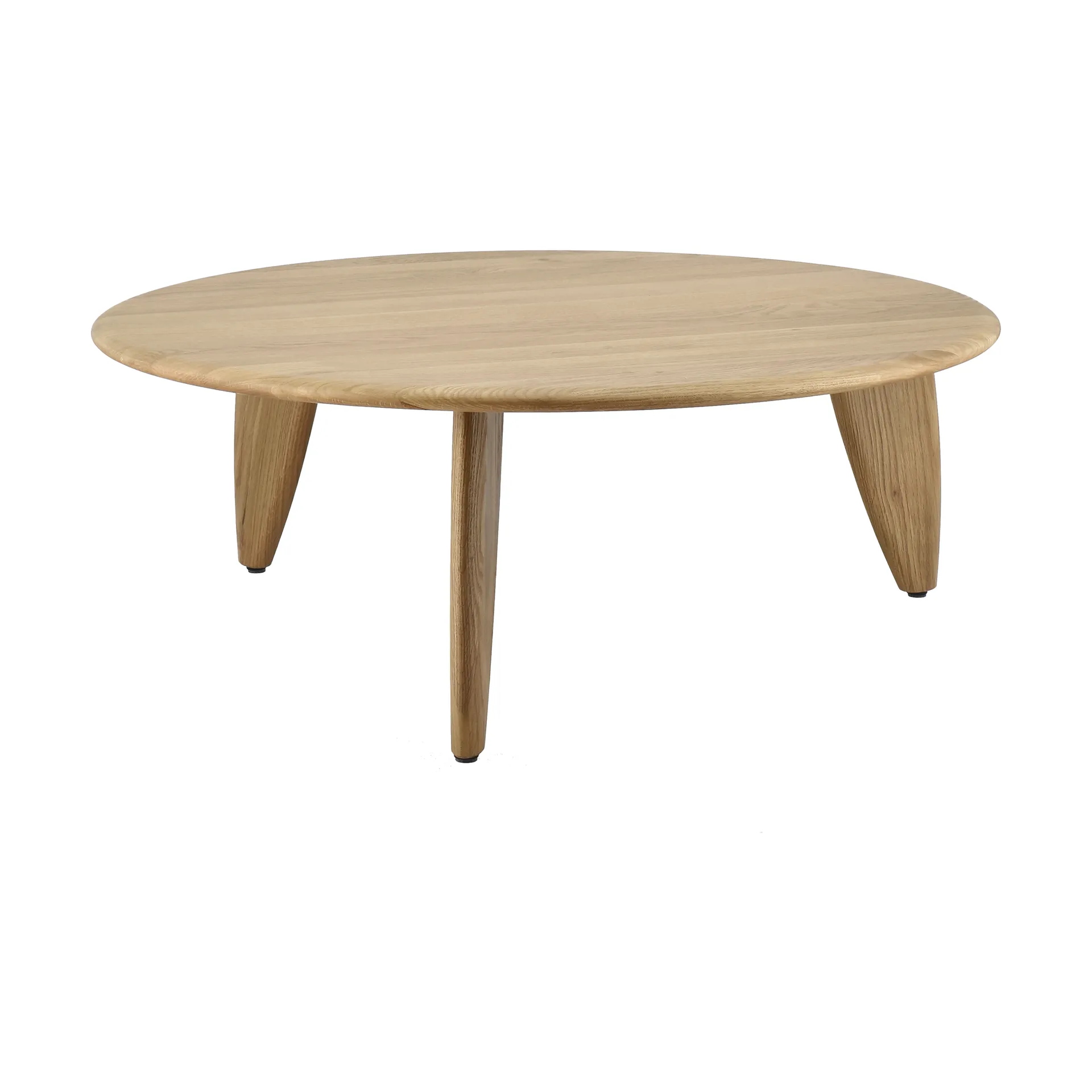 Lyckeby coffee table Ø80x29 cm, Natural lacquered oak 1898
