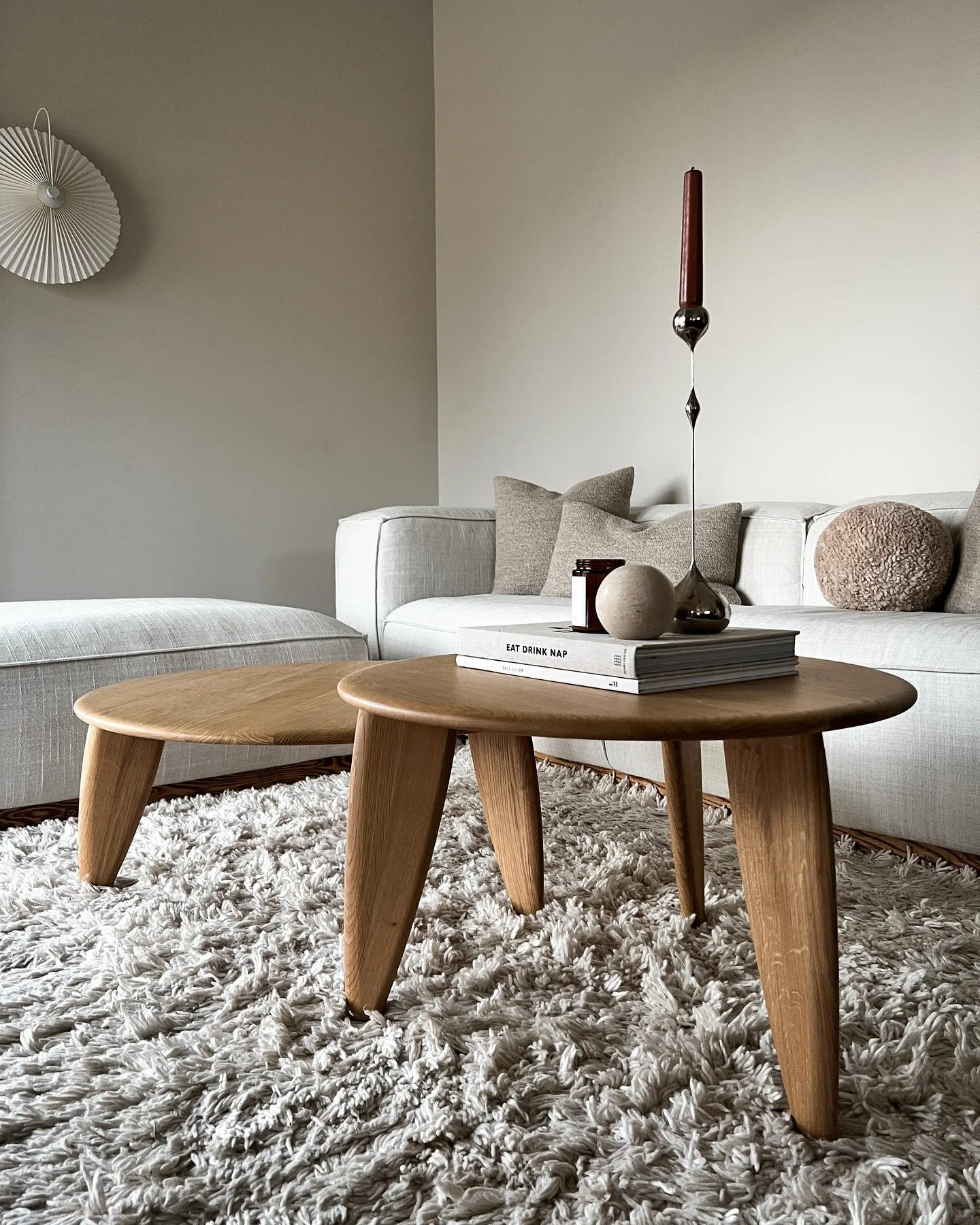 Lyckeby coffee table Ø80x29 cm from 1898 - NordicNest.com