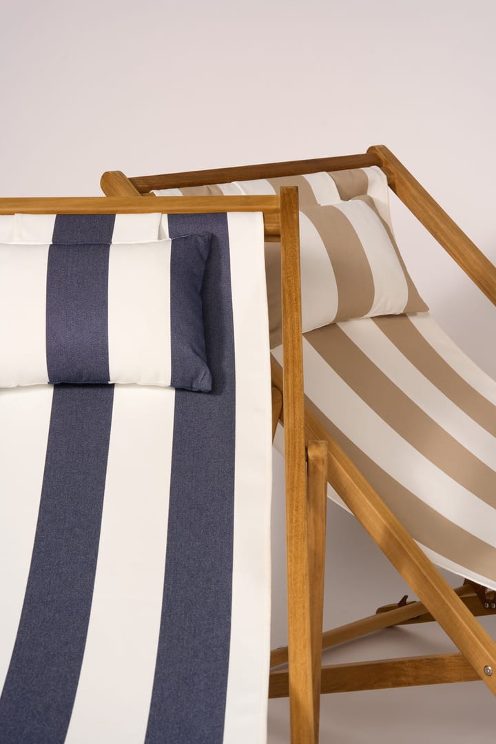 Lyckesand sun chair, Teak-blue 1898