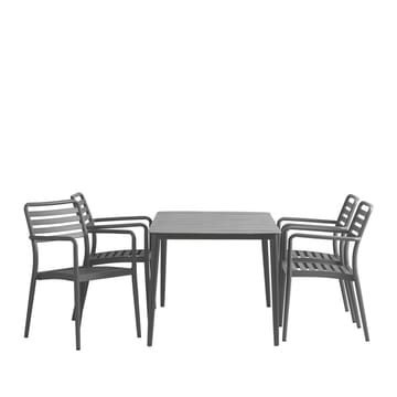 Marsala dining table - Antracit aluminium 152x90 cm - 1898