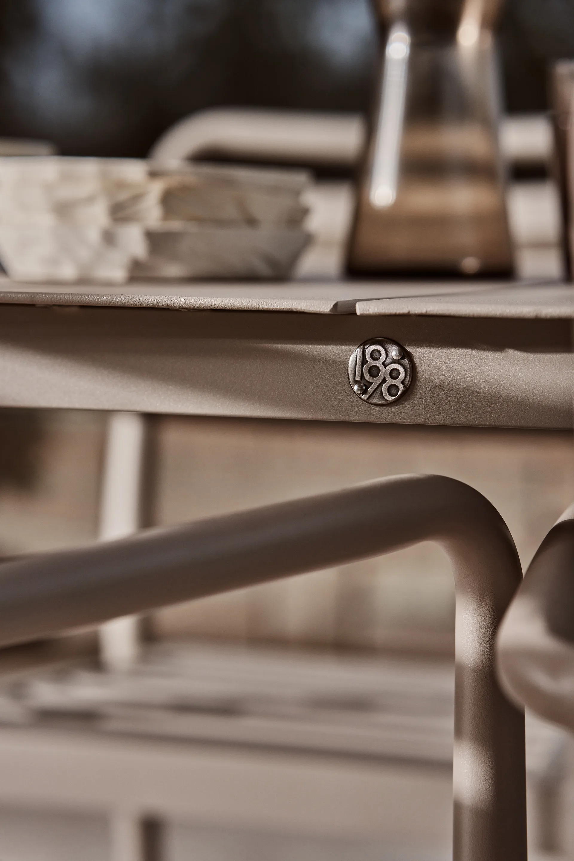 Marsala dining table, Taupe 152x90 cm 1898