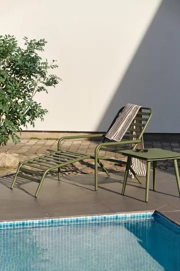 Marsala side table - Moss green, 55x50 cm - 1898