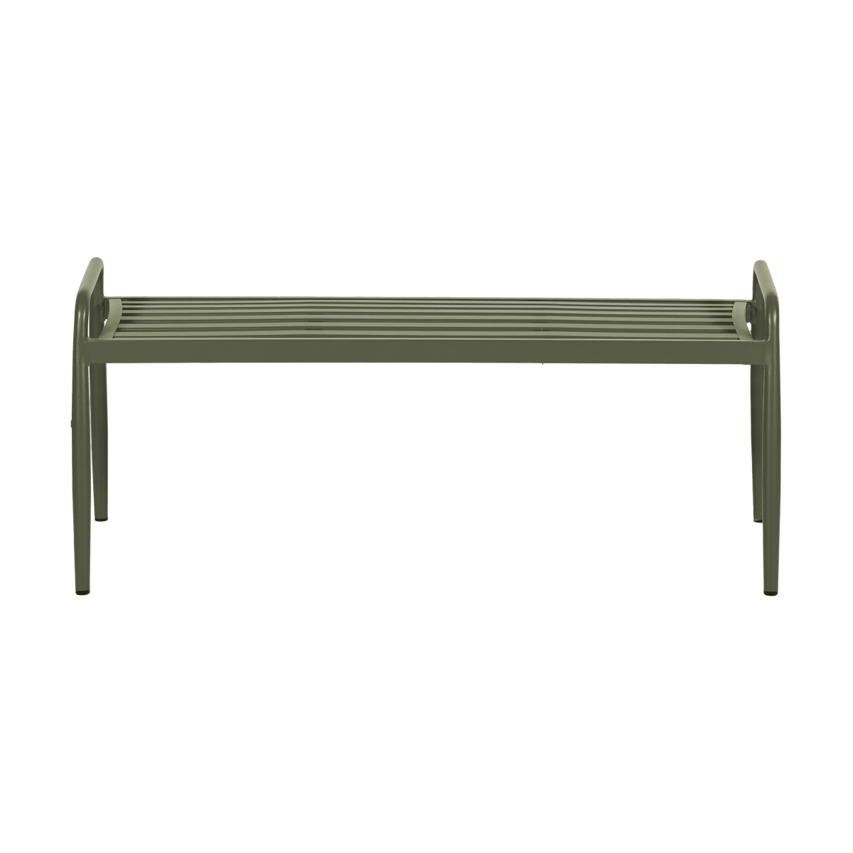 1898 Messina bench 51x124 cm Moss green | Scandinavian Design | Green