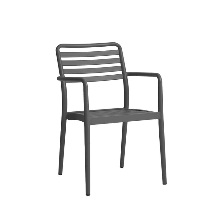 Messina chair - Dark grey, aluminium - 1898