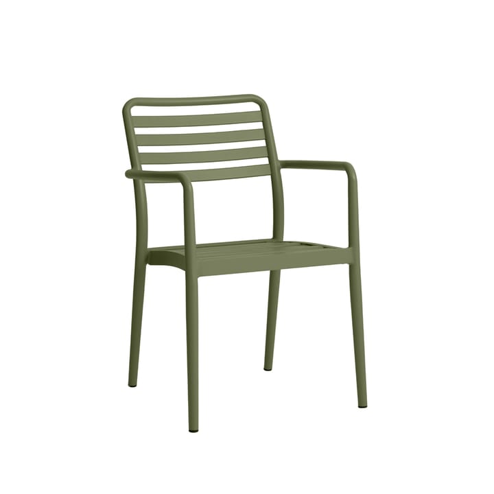 Messina chair - Moss green aluminium - 1898