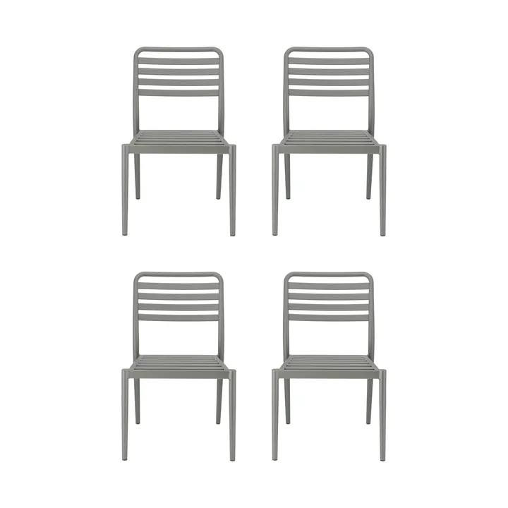Messina chair, Taupe, 4-pack - 1898