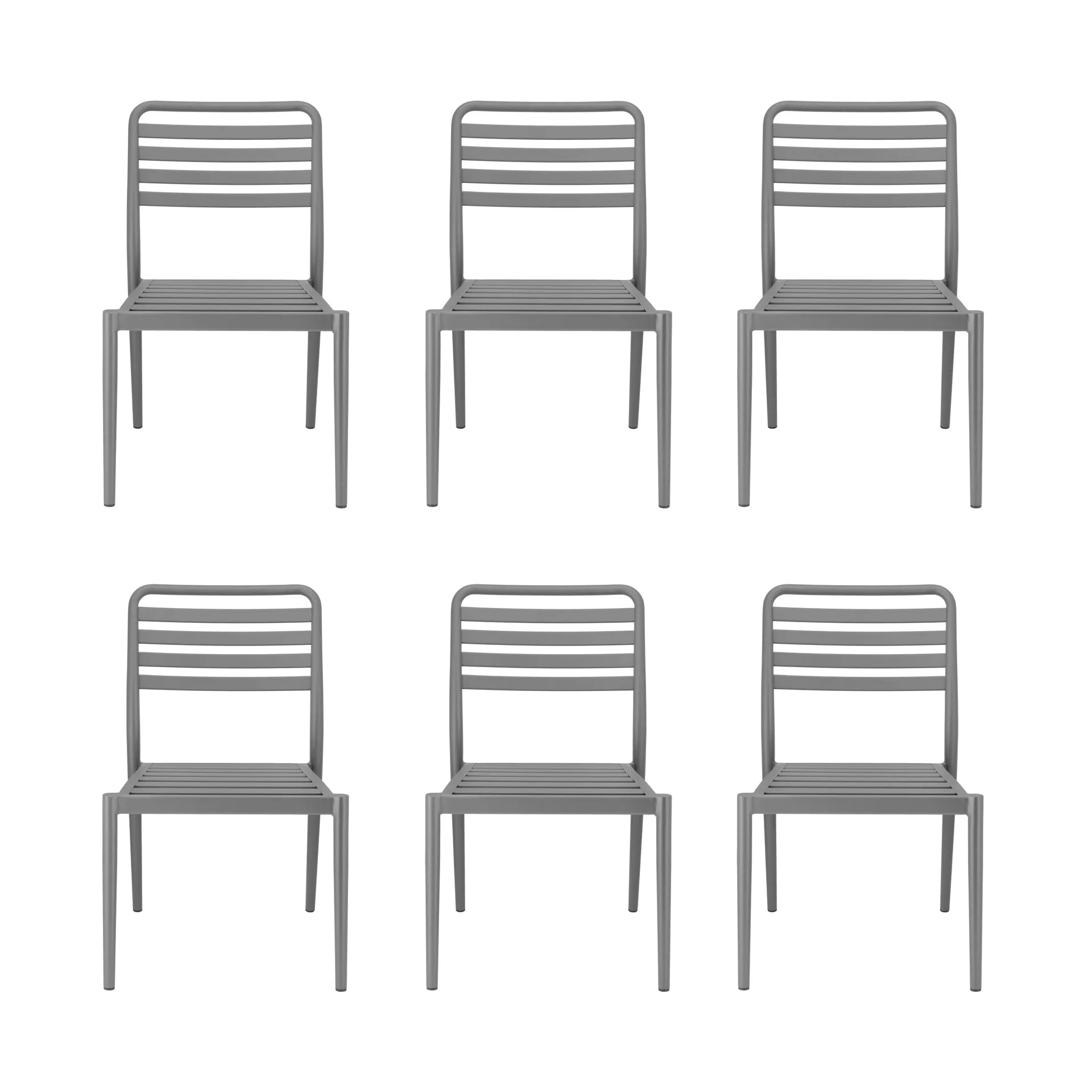 Messina chair, Taupe, 6-pack,  1898