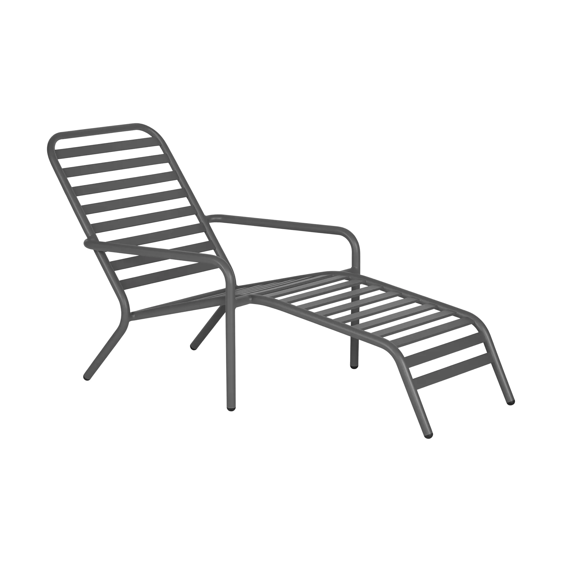 Messina sun lounger, Anthracite 1898