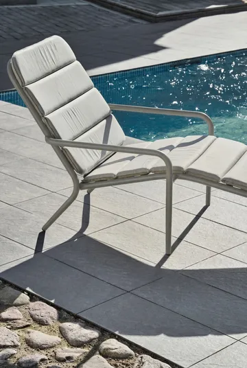 Messina sun lounger cushion - Cream - 1898
