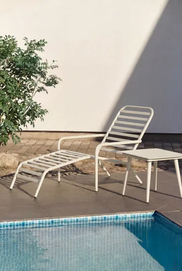 Messina sun lounger - Off white - 1898