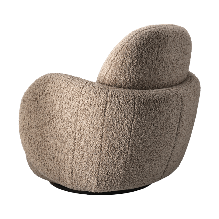 Mo armchair with swivel function - Glore brown - 1898