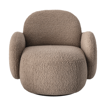 Mo armchair with swivel function - Glore brown - 1898