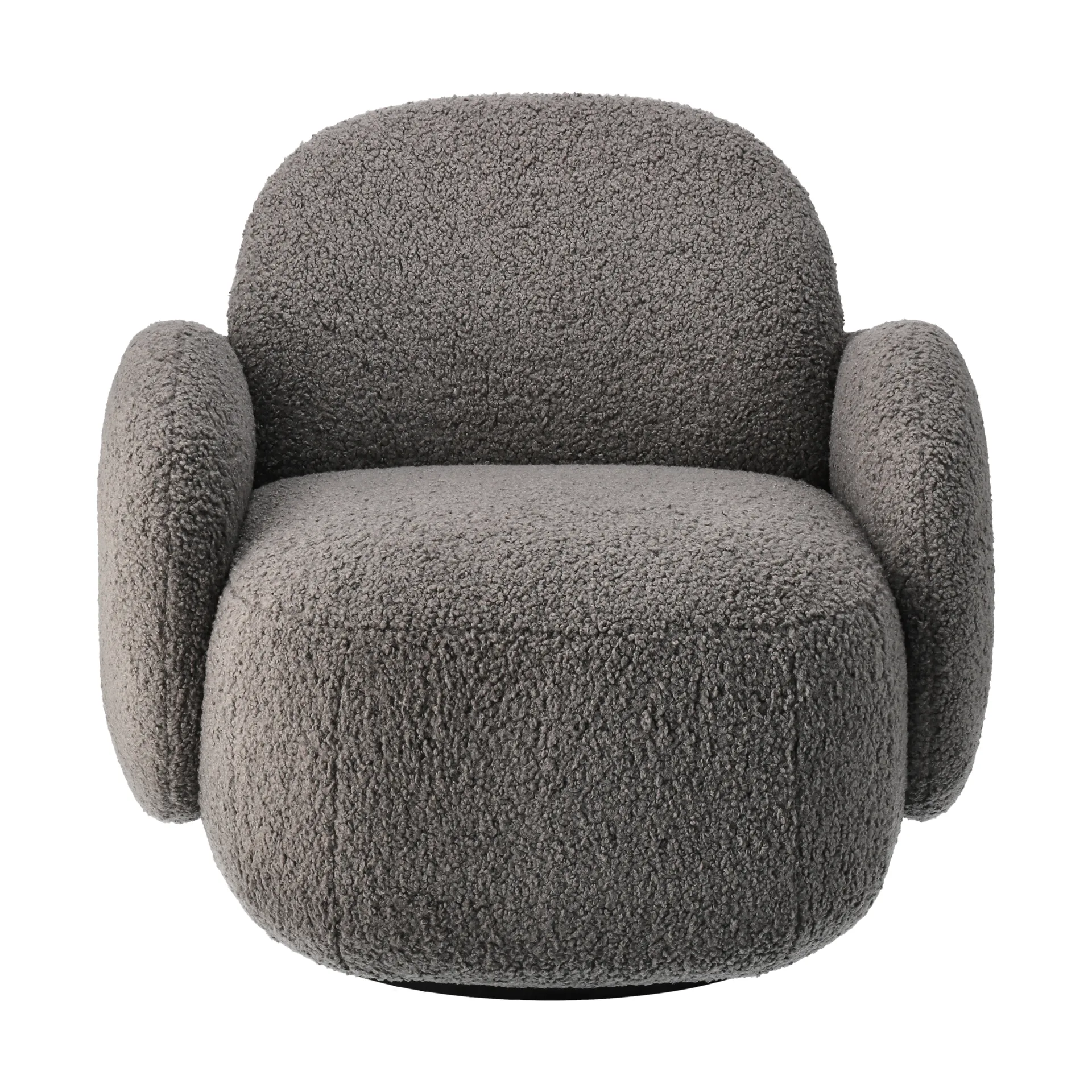 Mo armchair with swivel function, Glore grey 1898