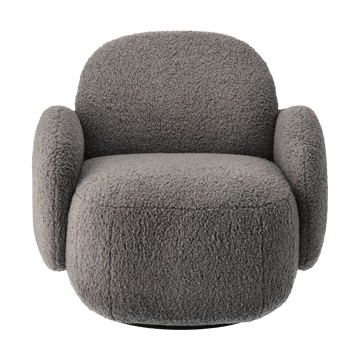 Mo armchair with swivel function - Glore grey - 1898