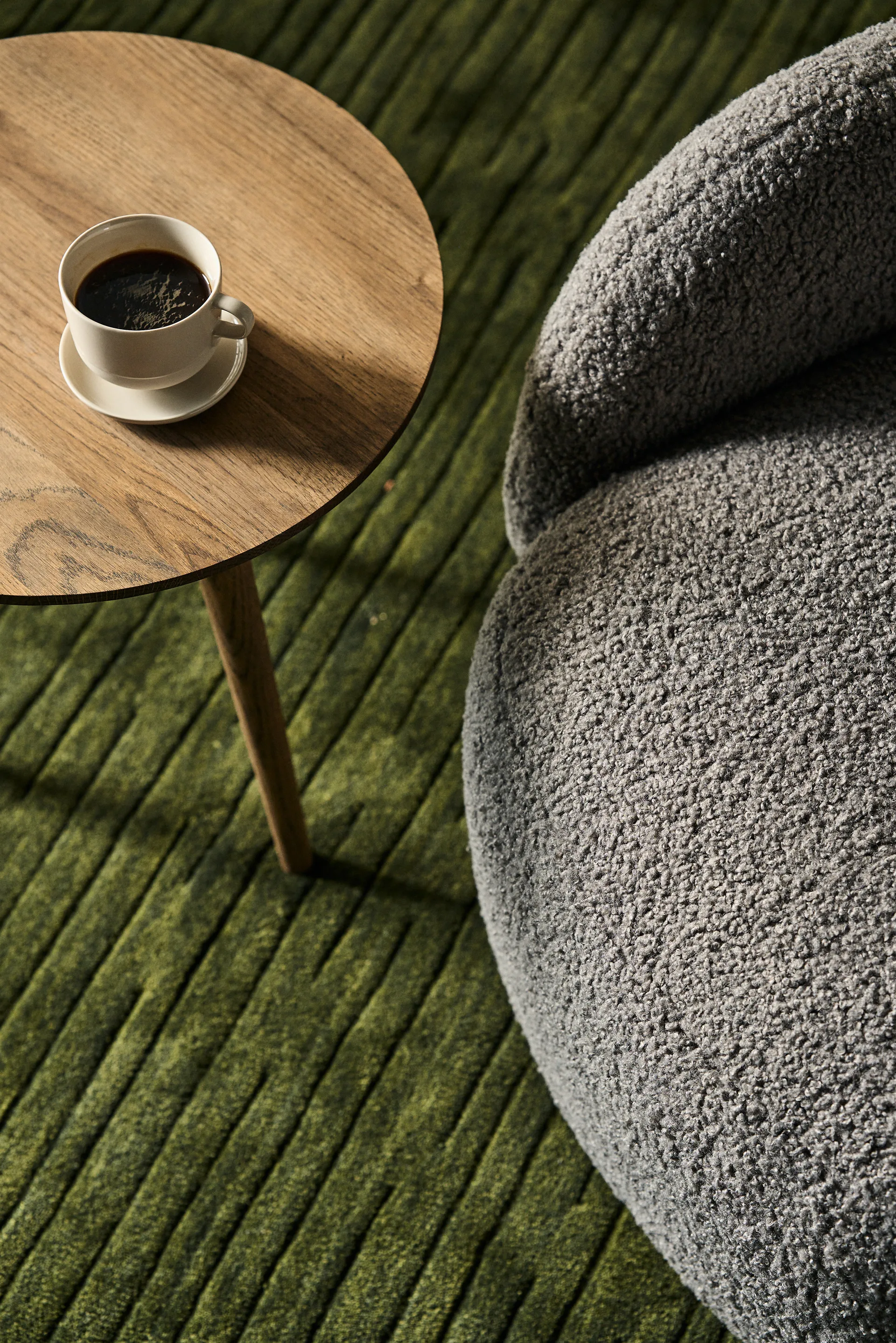 Mo armchair with swivel function, Glore grey 1898